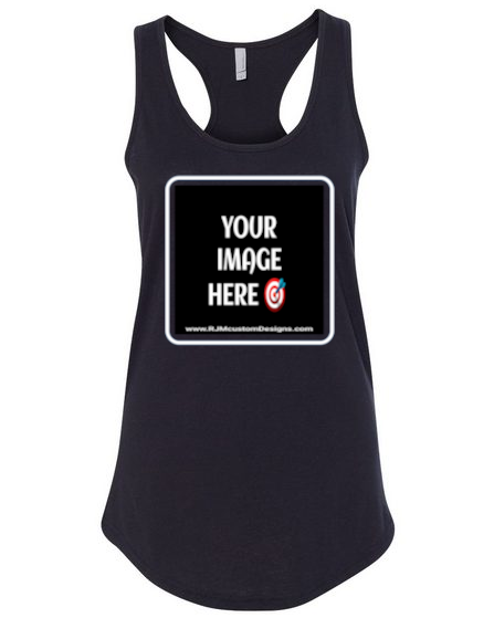 Racerback Tank Top | Customized shirts Photo & Text